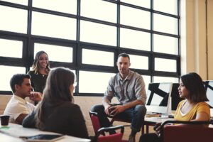 people in meeting